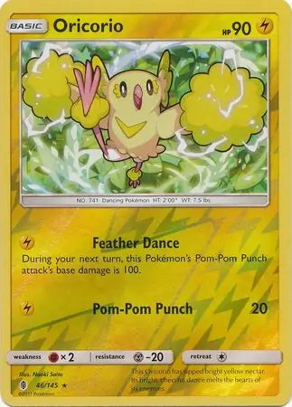 Guardians Rising Oricorio #46/145 reverse holo